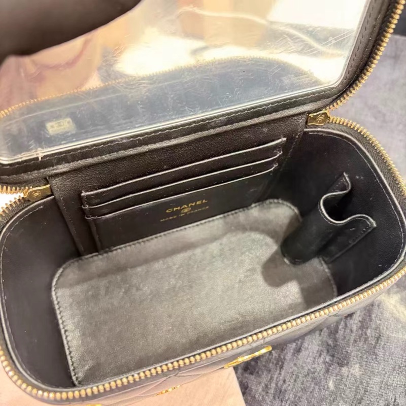 #芯片款 #近新全配 香奈兒黑金長盒子勳章款 🉑遇不🉑求-12
