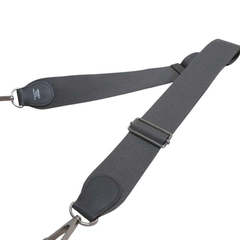 愛馬仕 Evelyn 3 GM 女士單背包，Taurillon Clemence Etain 布料-8