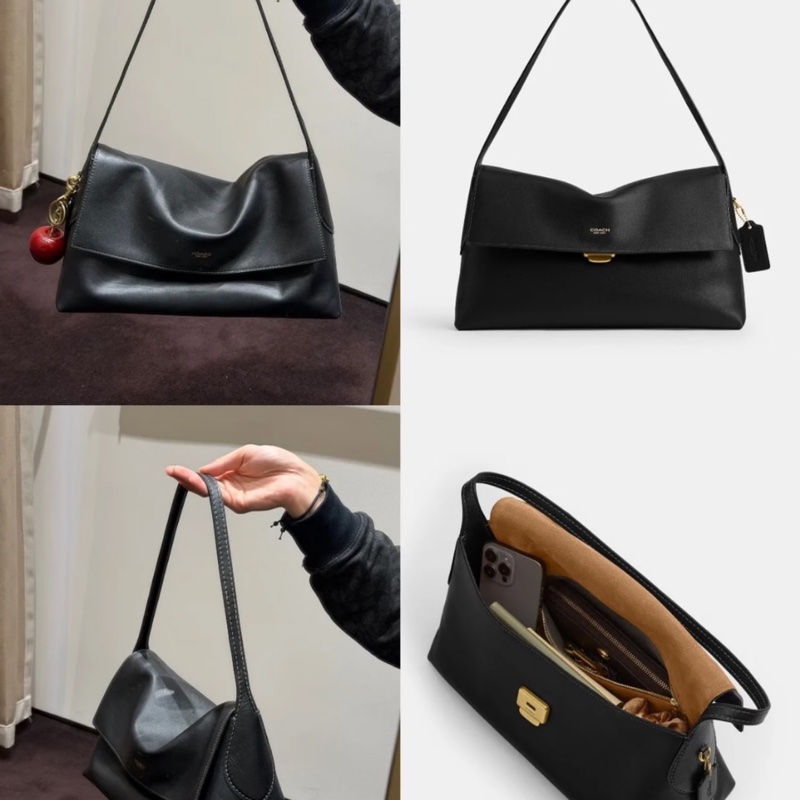 Coach Chelsea shoulder bag 30 肩背包 爆款 黑-1
