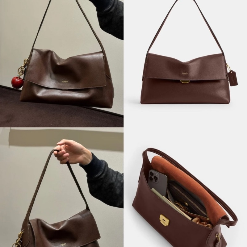 Coach Chelsea shoulder bag 30 肩背包 爆款 黑-2