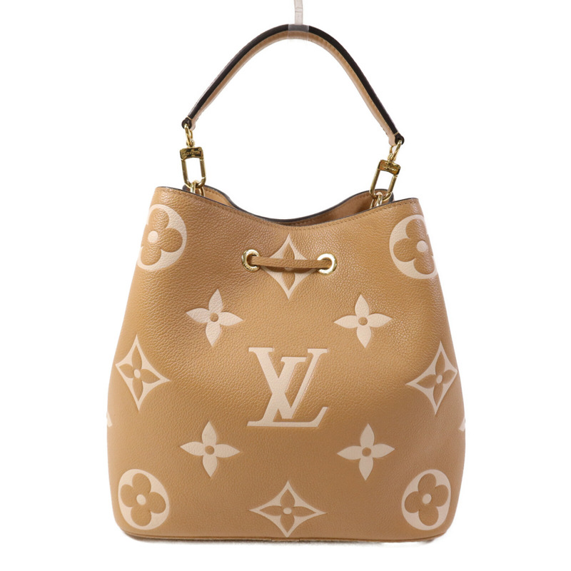 LOUIS VUITTON Monogram Empreinte Neo Noe金扣手挽帥背兩用袋-1