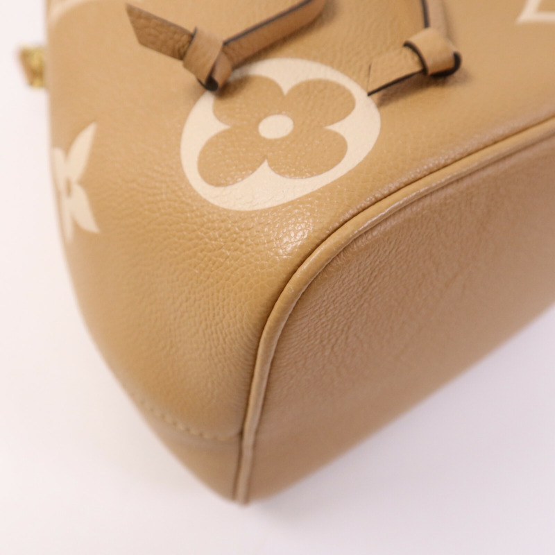 LOUIS VUITTON Monogram Empreinte Neo Noe金扣手挽帥背兩用袋-10