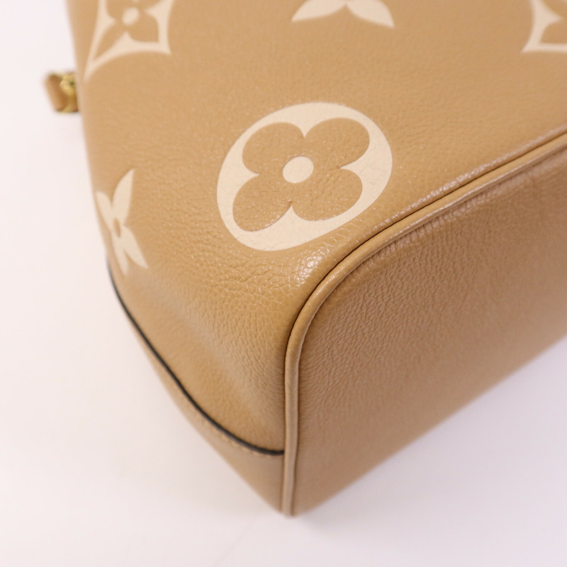 LOUIS VUITTON Monogram Empreinte Neo Noe金扣手挽帥背兩用袋-12