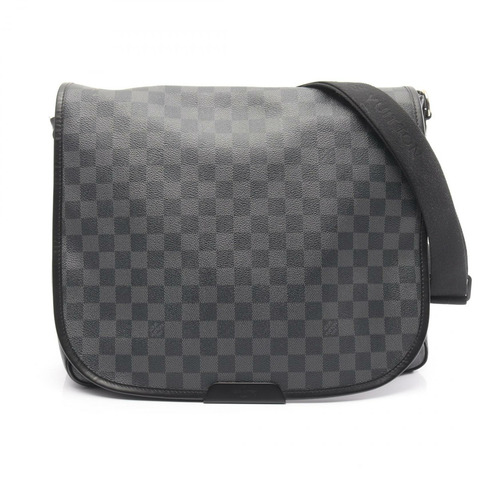 路易威登 Daniel GM 單肩斜背包 N58033 Damier Graphite 二手 LV