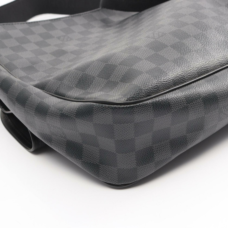 路易威登 Daniel GM 單肩斜背包 N58033 Damier Graphite 二手 LV-8