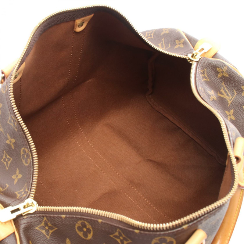 路易威登 Keepall 45 旅行手提包 M41428 Monogram 皮革 棕色 二手 LV-2