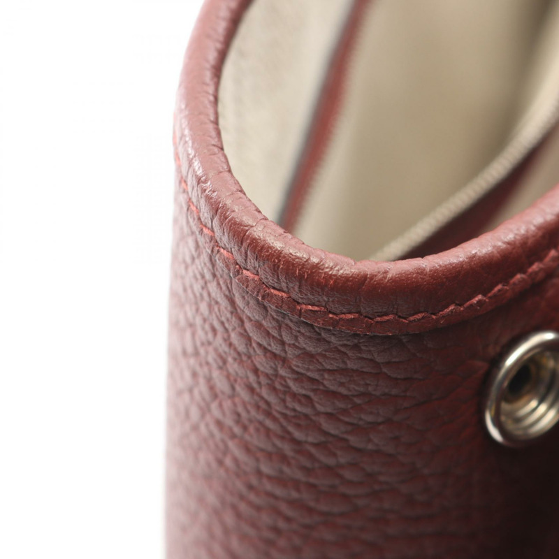 愛馬仕花園派對TPM托特包051568CK，Rouge H SHW皮革，二手，女士Y-8