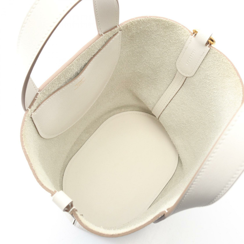 愛馬仕 (HERMES) in the loop 18 手提包，Taurillon Clemence Swift 皮革，淺灰色，金色五金-2