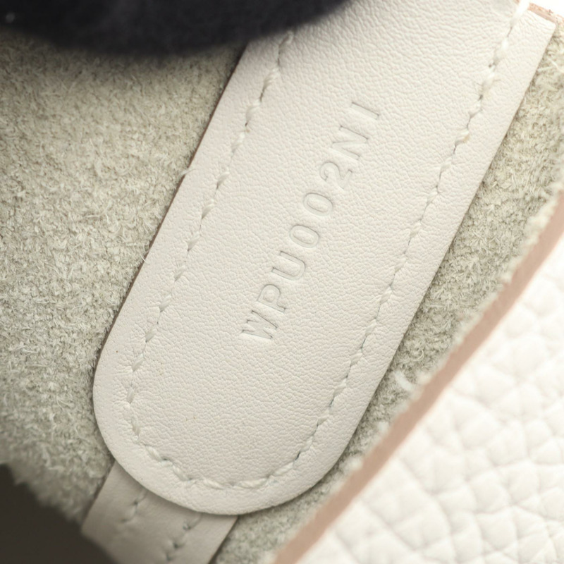 愛馬仕 (HERMES) in the loop 18 手提包，Taurillon Clemence Swift 皮革，淺灰色，金色五金-4