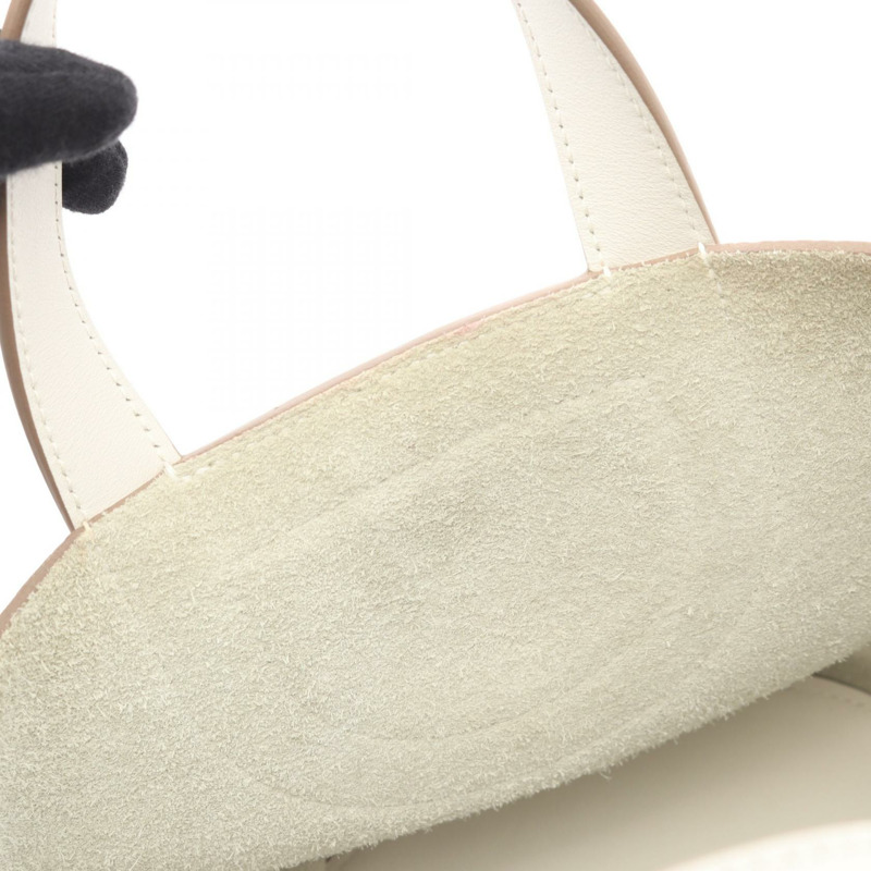 愛馬仕 (HERMES) in the loop 18 手提包，Taurillon Clemence Swift 皮革，淺灰色，金色五金-5