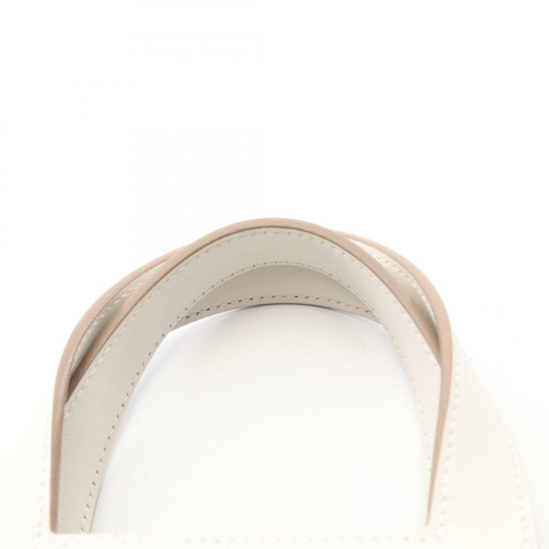 愛馬仕 (HERMES) in the loop 18 手提包，Taurillon Clemence Swift 皮革，淺灰色，金色五金-7