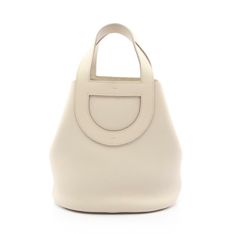 愛馬仕 (HERMES) in the loop 23 手提包 U Taurillon Clemence beton 二手金扣女款-0