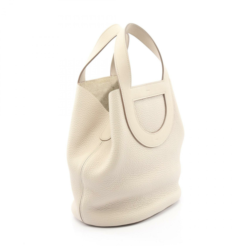 愛馬仕 (HERMES) in the loop 23 手提包 U Taurillon Clemence beton 二手金扣女款-1