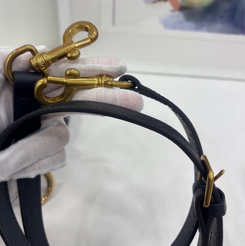 Dior Saddle Oblique刺繡老花滿印帆布mini馬鞍包肩帶 18年編碼 98新 送一條原廠肩帶-7