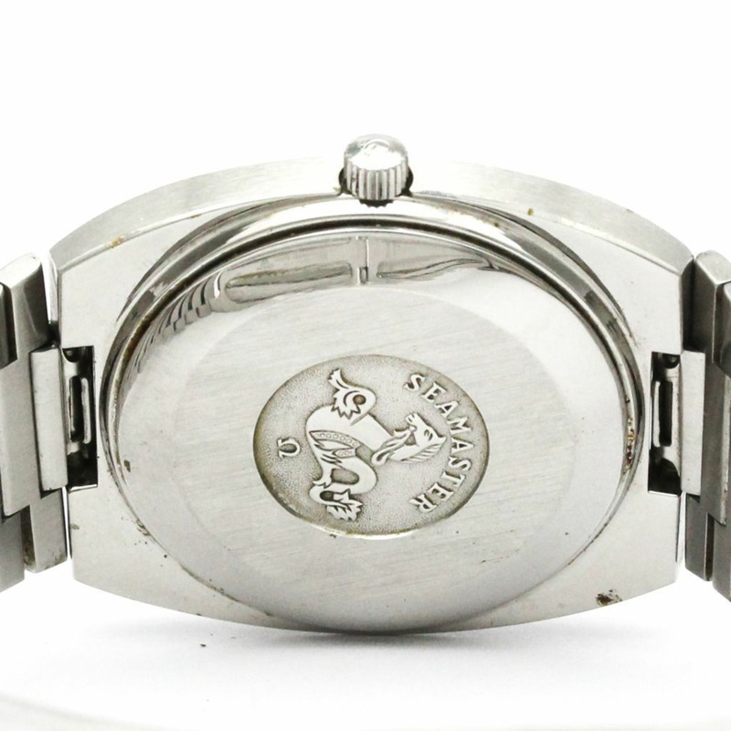 歐米茄海馬系列星期日曆自動上鍊男士腕錶，搭載Cal 1020機芯，型號166.0213，復古款-6