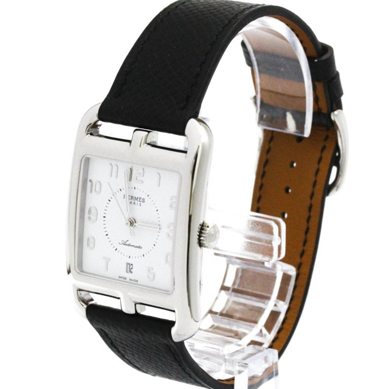 愛馬仕 Cape Cod 系列精鋼皮革自動男錶 CC1.710 拋光款-1