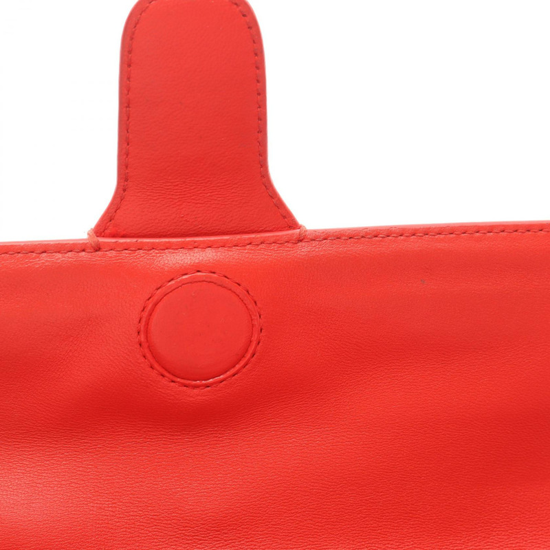 BOTTEGA VENETA Rialto Intrecciato 紅色皮革單肩包（二手，女士款）-4
