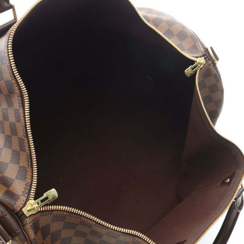 路易威登 Keepall Bandouriere 55 旅行手提包 N41414 Damier 皮革 Ebene-2