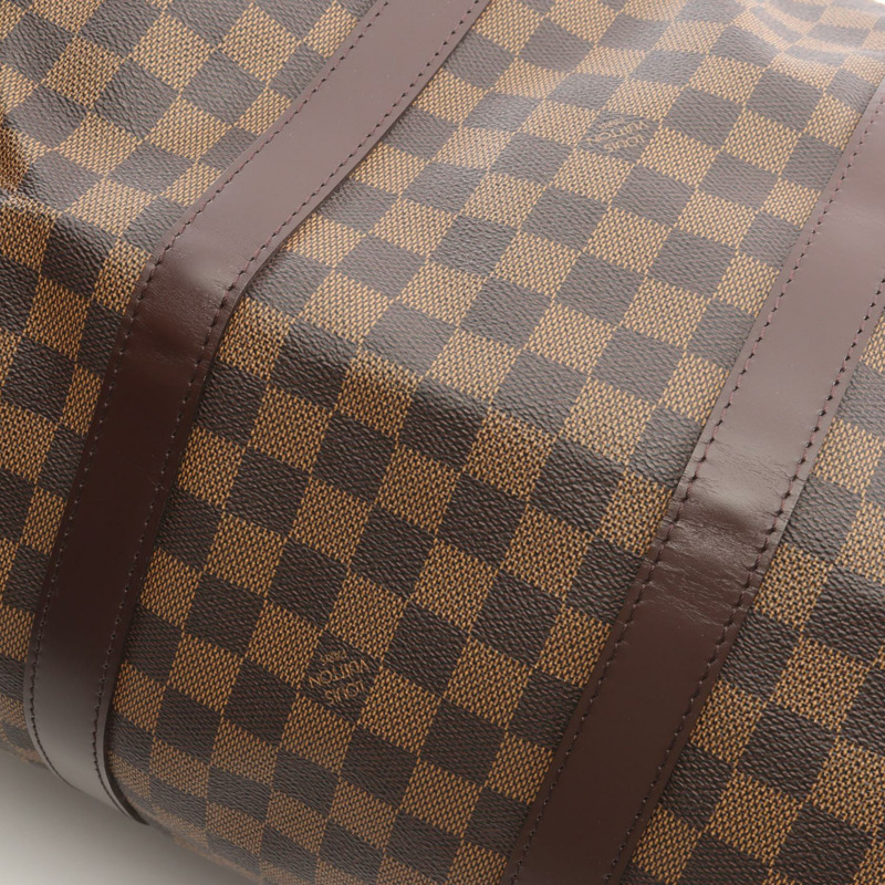 路易威登 Keepall Bandouriere 55 旅行手提包 N41414 Damier 皮革 Ebene-8