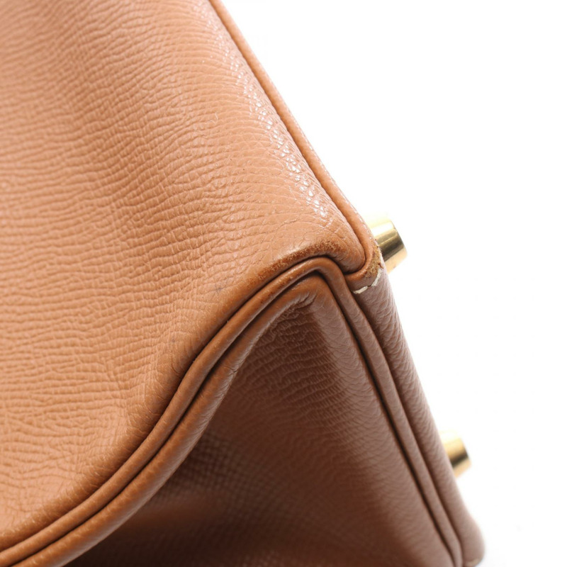 愛馬仕 Kelly 32 單肩手提包，C 粒面 Couchevel 皮革，金色五金，二手-8