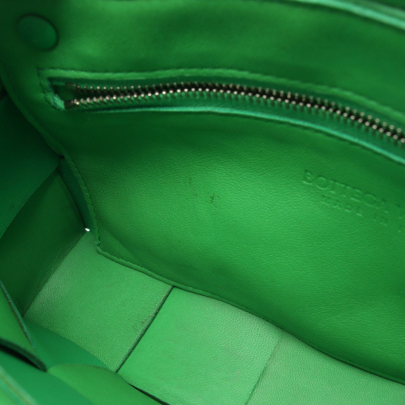 BOTTEGA VENETA 盒式斜背包 Maxi Intrecciato 肩背包 578004 皮革-4