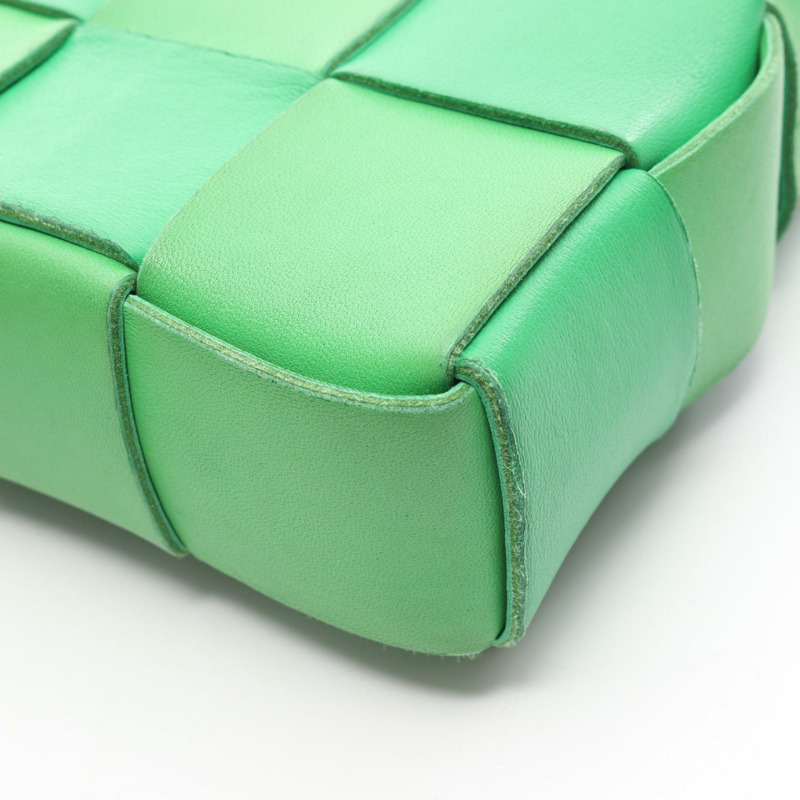 BOTTEGA VENETA 盒式斜背包 Maxi Intrecciato 肩背包 578004 皮革-7