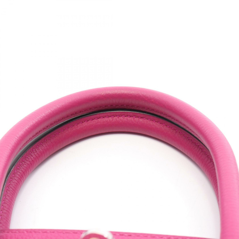 愛馬仕 Birkin 30 手提包，C Togo 皮革，玫瑰紫色，二手，女士，帶五金配件-7