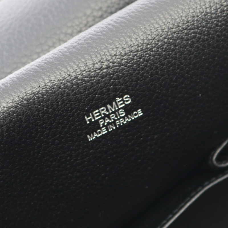 愛馬仕 Jypsiere 34 肩挎包 M 碼 Clemence 皮革 黑色 SHW 二手-3