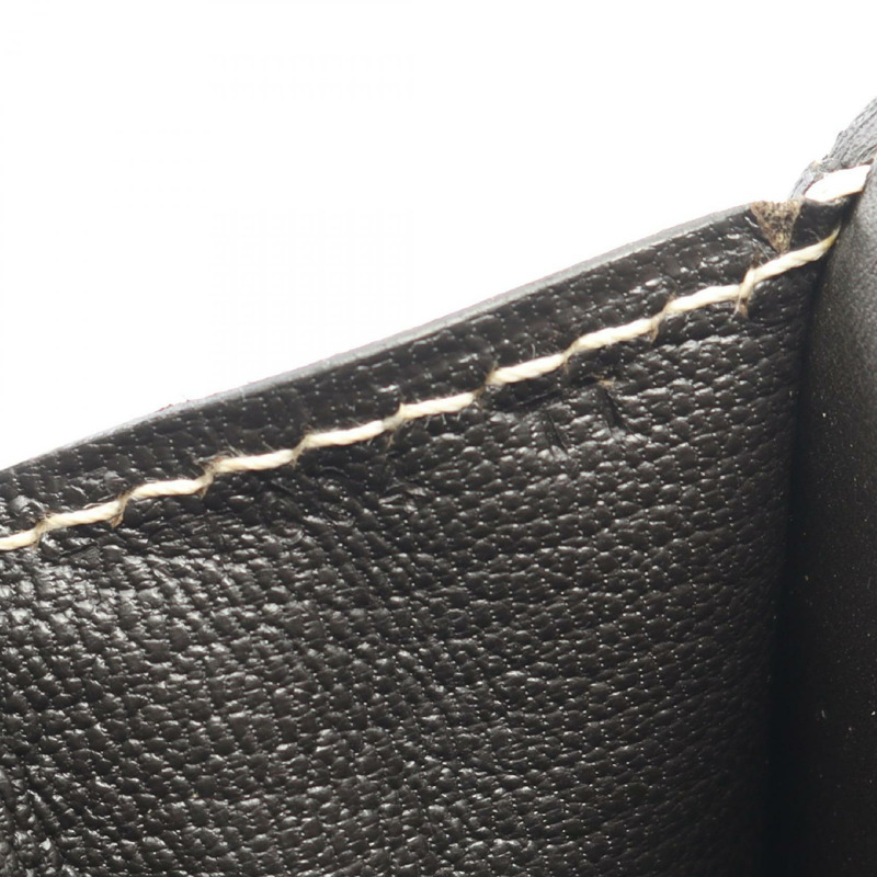 愛馬仕 Roulis 23 斜背包，T Sombrero 皮革，黑色/棕色，二手，金色五金-4