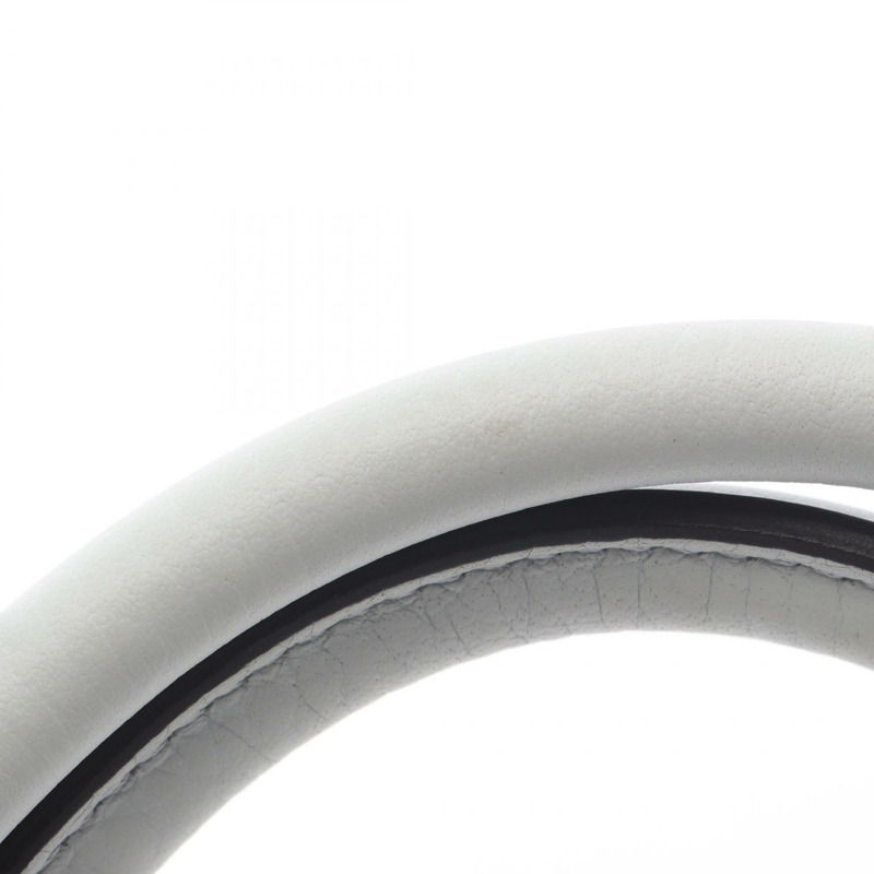 愛馬仕 Bolide 31 單肩手提包，Clemence 皮革，冰川藍 SHW，二手，女士 Z-6