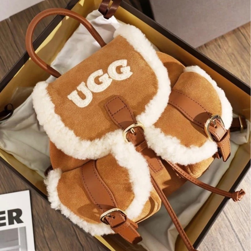 澳洲 UGG AUSTRALIAN SHEPHERD 羊毛 Charlie後背包-3
