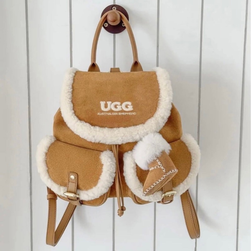 澳洲 UGG AUSTRALIAN SHEPHERD 羊毛 Charlie後背包-4