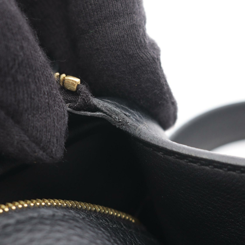 愛馬仕 Lindy 迷你肩斜背包 079086CC 黑色皮革 GHW 二手 B-8