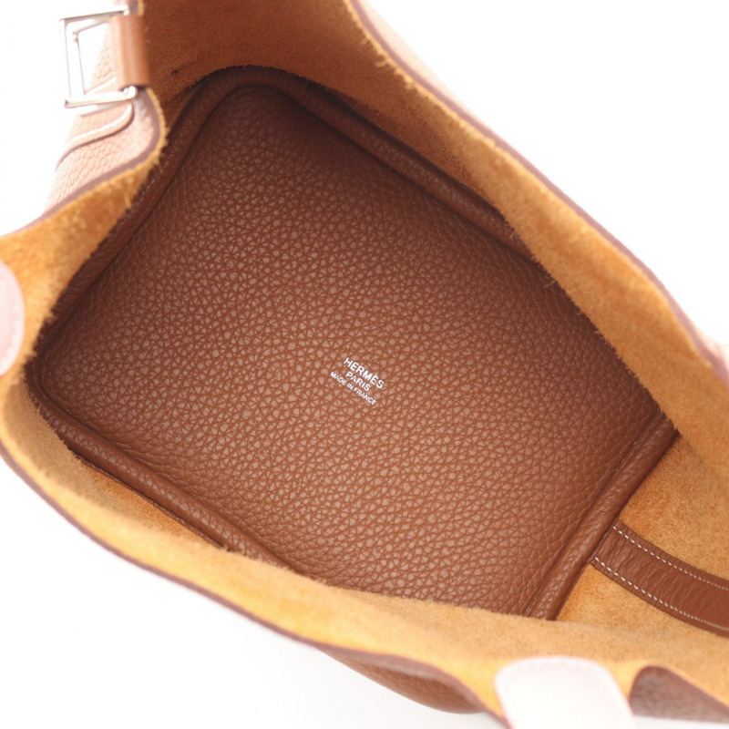 愛馬仕 Picotin Lock Eclat PM 手袋 K Taurillon Clemence Swift 金色 SHW-2