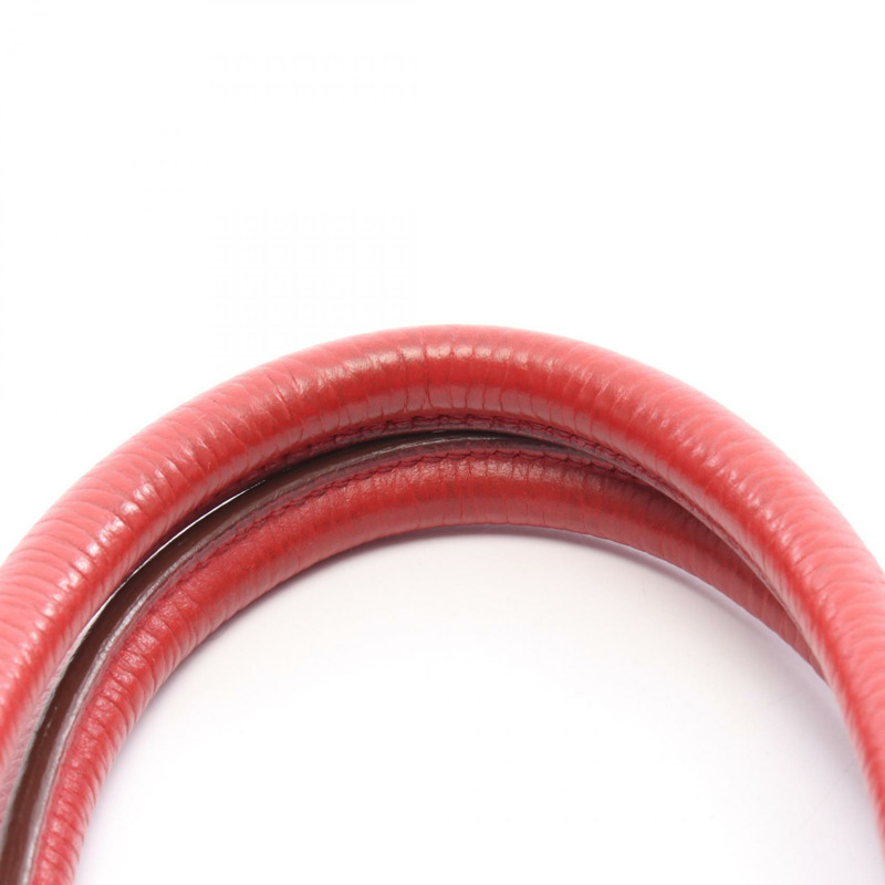 HERMES Birkin 30 手提包 G Ardennes 皮革 皮革 Rouge vif 二手 GHW-9