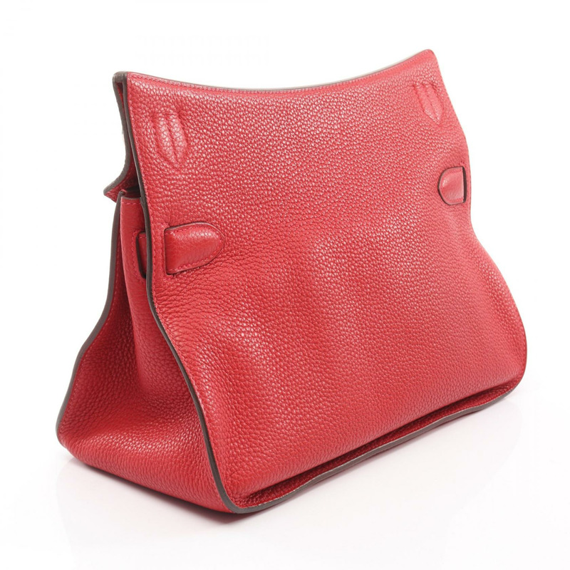 HERMES Jypsiere 31 肩斜背包 Q Taurillon Clemence Vermillon SHW-1