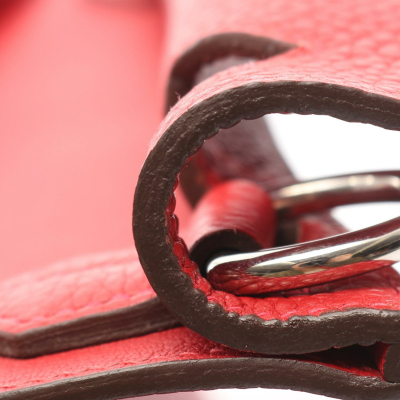 HERMES Jypsiere 31 肩斜背包 Q Taurillon Clemence Vermillon SHW-9