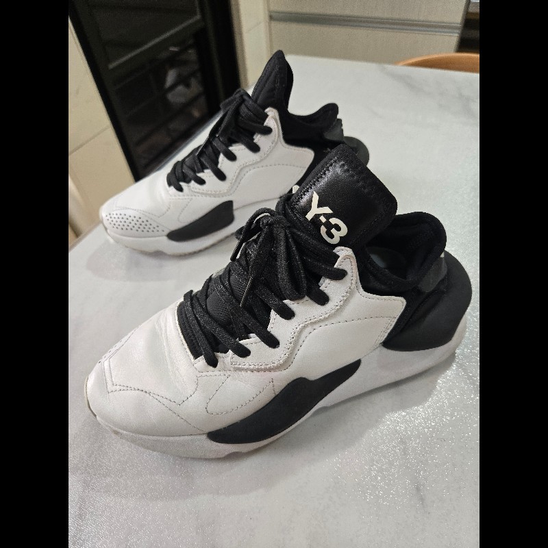 Y-3 Kaiwa👟山本耀司👟時尚皮革精品鞋👟真皮限定款-0