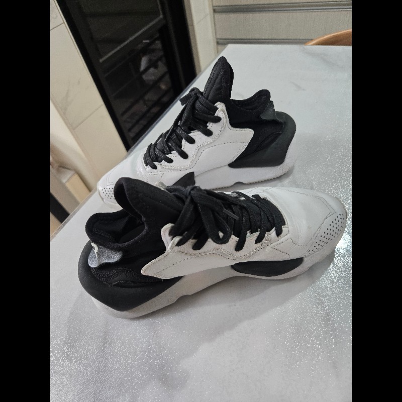 Y-3 Kaiwa👟山本耀司👟時尚皮革精品鞋👟真皮限定款-1