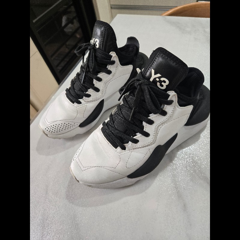 Y-3 Kaiwa👟山本耀司👟時尚皮革精品鞋👟真皮限定款-3