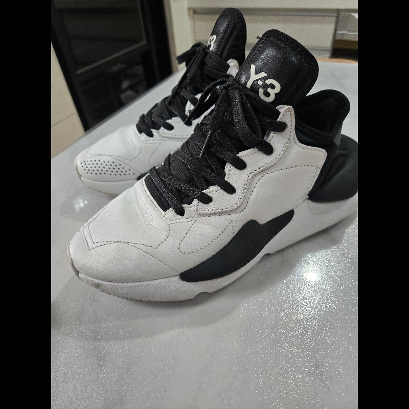 Y-3 Kaiwa👟山本耀司👟時尚皮革精品鞋👟真皮限定款-4