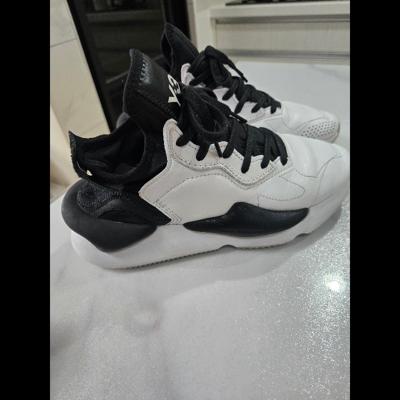 Y-3 Kaiwa👟山本耀司👟時尚皮革精品鞋👟真皮限定款-5