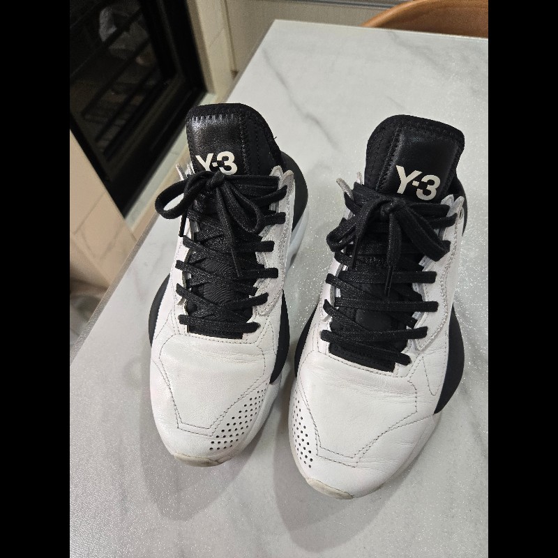 Y-3 Kaiwa👟山本耀司👟時尚皮革精品鞋👟真皮限定款-10