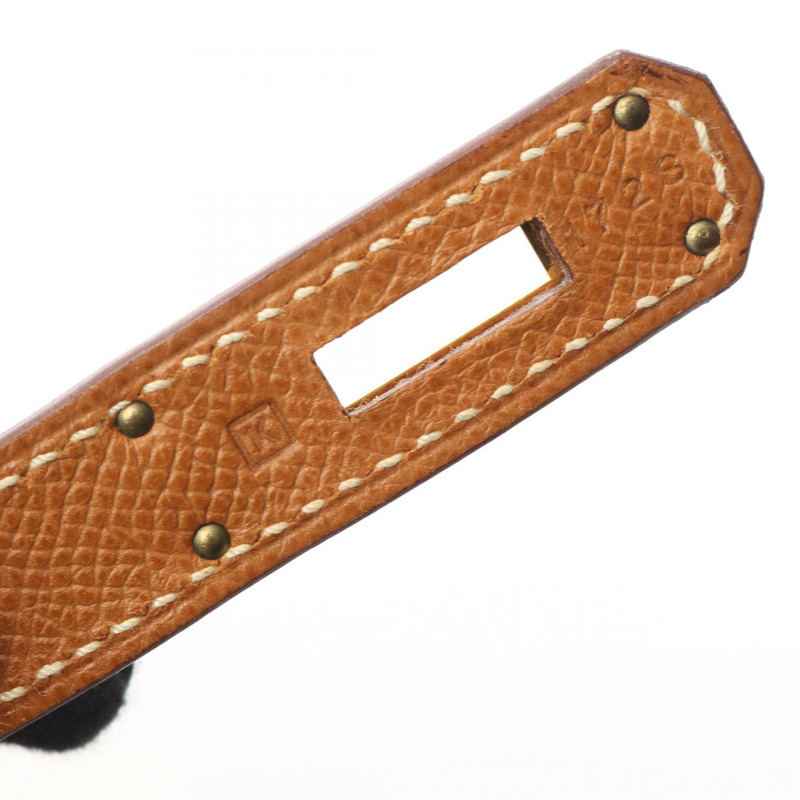 愛馬仕 Birkin 35 手袋 K Epsom 皮革金色二手女士 GHW-4