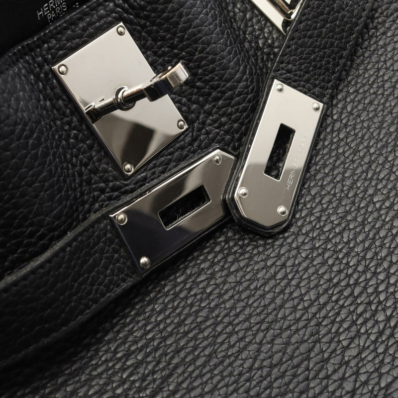 愛馬仕 Jypsiere 34 肩挎包 L Taurillon Clemence 黑色 SHW-7