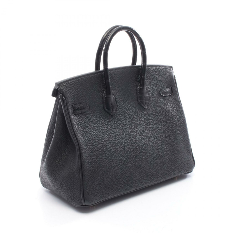 愛馬仕 Birkin 25 Touch 手提包 霧面鱷魚皮 / Taurillon Clemence Blac-1