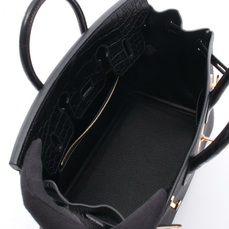 愛馬仕 Birkin 25 Touch 手提包 霧面鱷魚皮 / Taurillon Clemence Blac-2