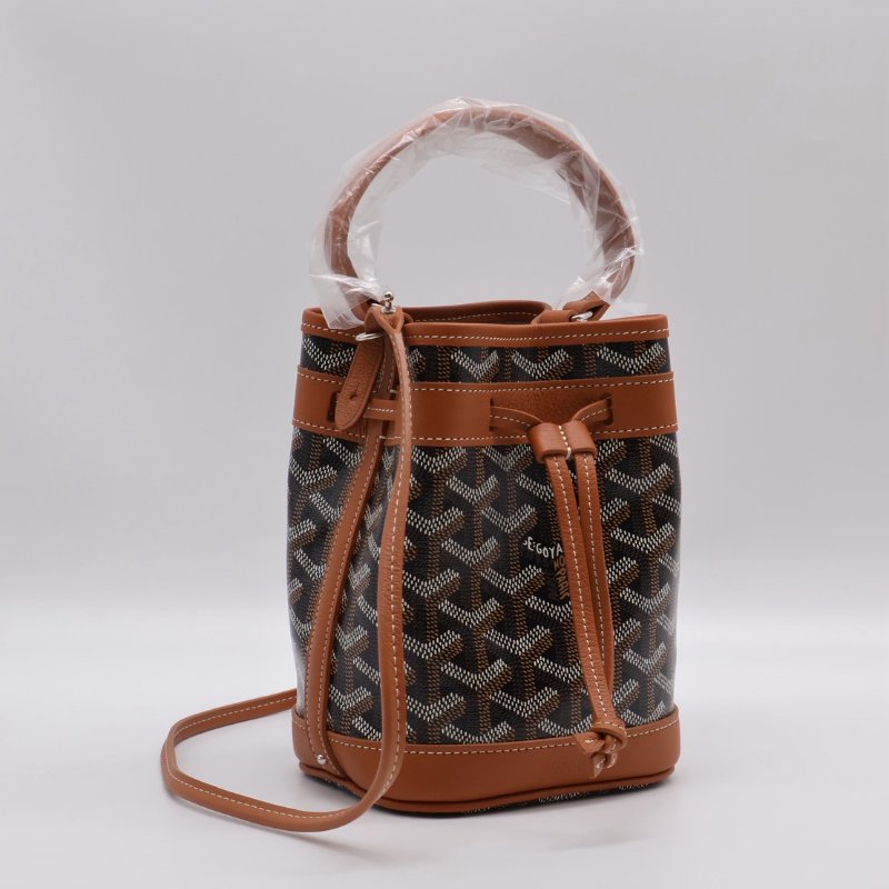 GOYARD Petit Flot水桶包 - Mini棕-3