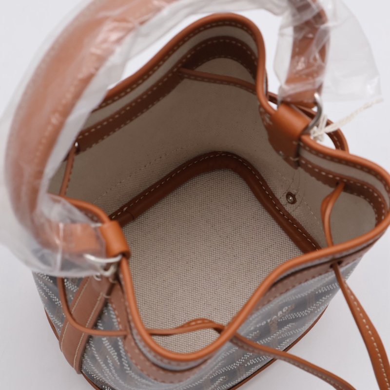 GOYARD Petit Flot水桶包 - Mini棕-4