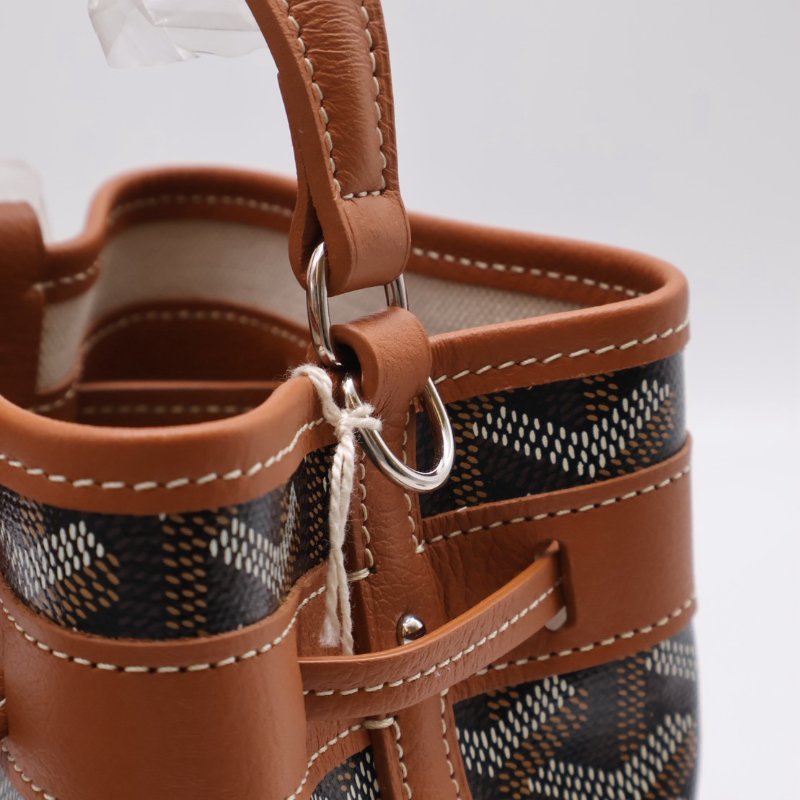 GOYARD Petit Flot水桶包 - Mini棕-5